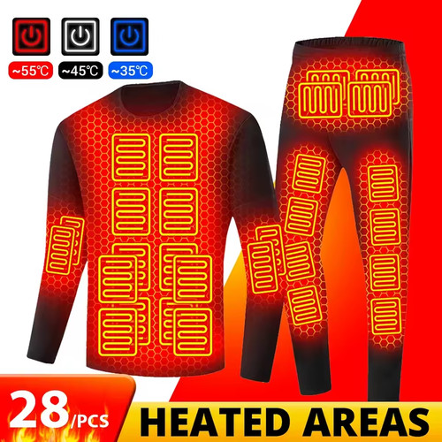 Thermal heated underwear men - underwear,
