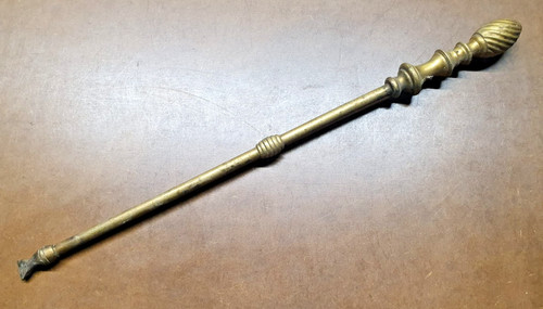 Vintage solid brass fireside - vintage,