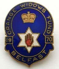 Belfast Orange Widows Fund 1970 Enamel Pin badge - W&G Baird Ltd