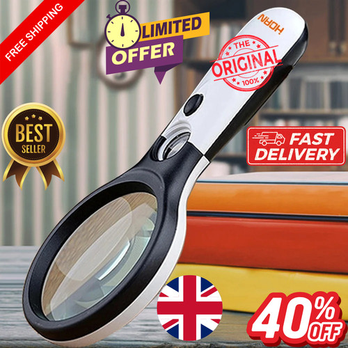 Handheld 45x magnifier - handheld, reading