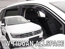 Heko Wind Deflectors For VW Tiguan Allspace 2017-2024 4PC Tinted