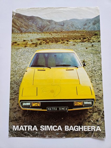 Matra simca bagheera sales - simca,