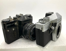 Zenit EM + 58mm f2 M42 lens &