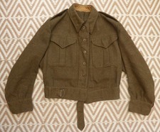 Second World War Canadian Battledress Tunic Jacket Serge Wool 1943