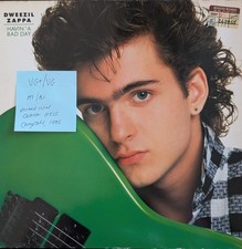 Dweezil Zappa Havin' A Bad Day Vinyl Record VG+/VG CDL1581 1986