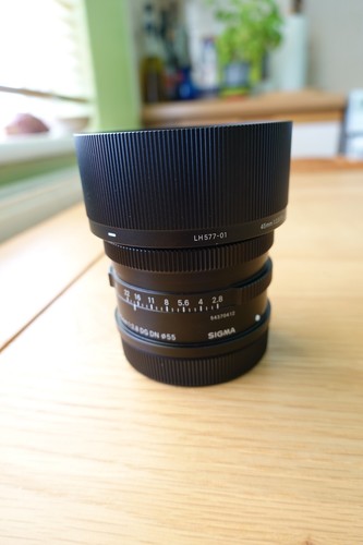Sigma 45mm dg dn lens - dn,