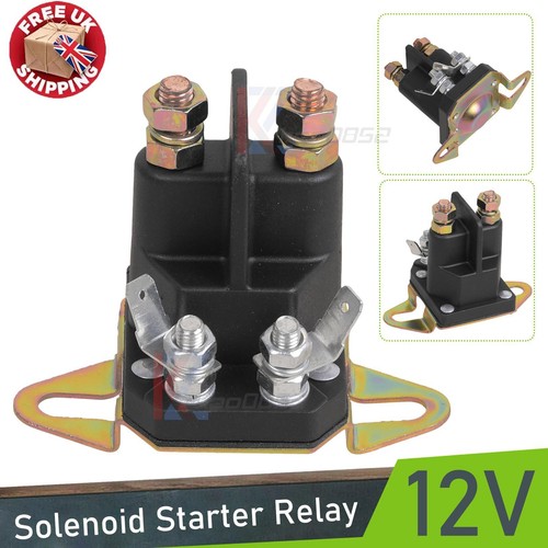 Pole 12volt starter solenoid - 4-pole,