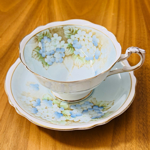 Vintage paragon blue - vintage, hydrangea
