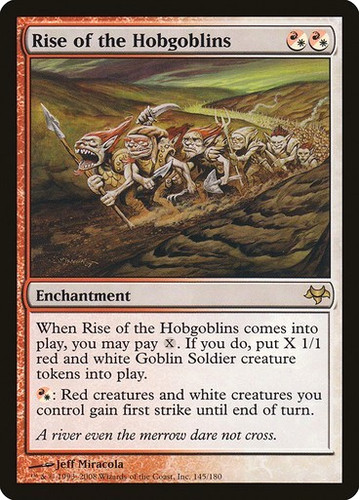 Mtg rise the hobgoblins - rise,