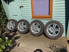 SUV alloy 17' wheel and winter tyre set £  385.00 collection only.