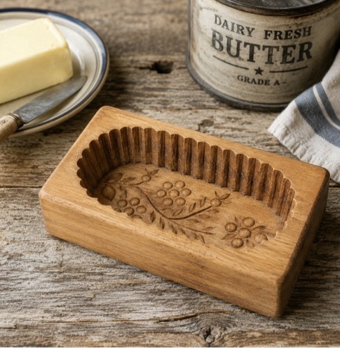 Vintage hand carved wooden - hand,