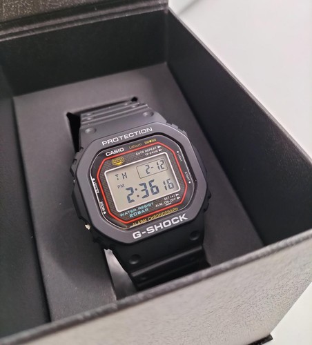 Casio shock 5000r black - g-shock, dw-5000r