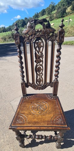 Antique chair jacobean - chair,