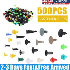500PCS Car Body Fastener Clips Push Rivets Retainer Door Screw Panel Bumper Trim