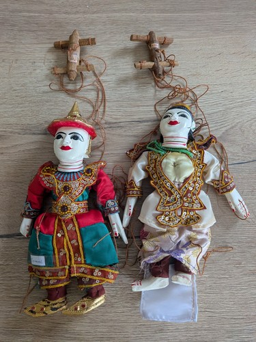 Pair vintageburmese yoke - pair,