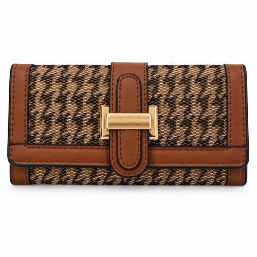 Women brown wallet rfid - women's,