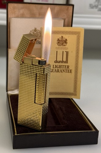 Vintage dunhill rollagas gold - vintage,