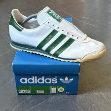Vintage 1980s Adidas Rom UK9.5 Made In West Germany Deadstock OG 80s Police