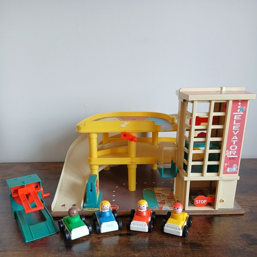 Vintage fisher price - fisher, garage