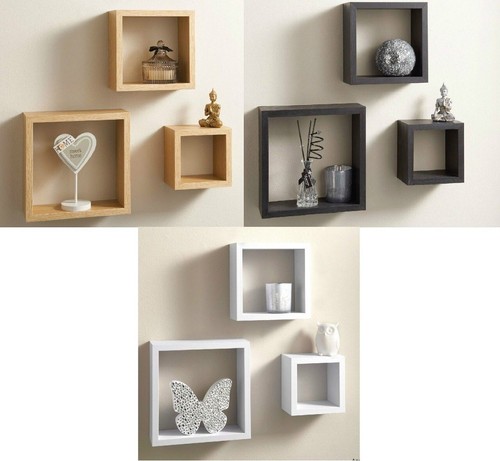 Modern set floating cube - modern, 3