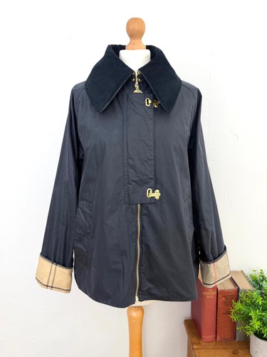 Barbour navy drummond wax - navy,