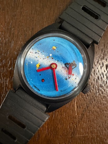 Vintage 1980s astronaut watch - astronaut,