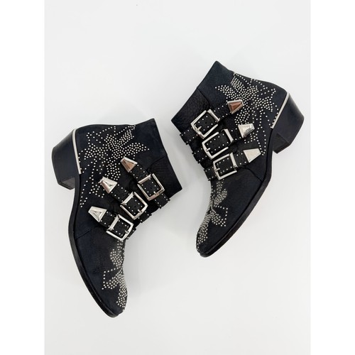 Chloe susanna black leather - black,