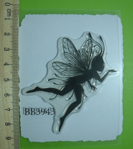 Flying fairy clear cling - flying, #3