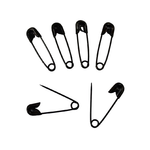 Multicolour small safety pins - small,