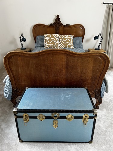 Vintage french louis oak - vintage,