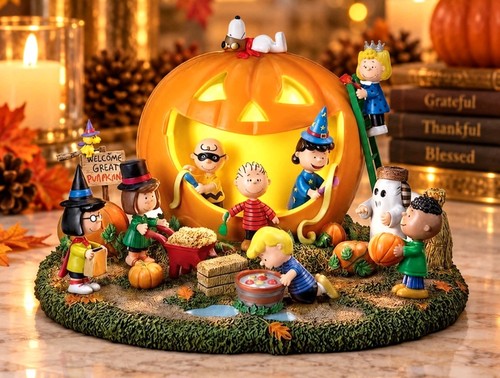 Peanuts great pumpkin carving - peanuts,