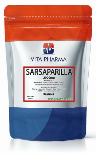 Sarsaparilla 2000mg capsules - 2000mg, |