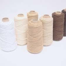 Macrame cord cotton 3mm - cord,