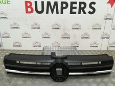 VW VOLKSWAGEN GOLF 2017 - 2020 MK7.5 OE FRONT MAIN CENTER RADIATOR GRILL +CHROME