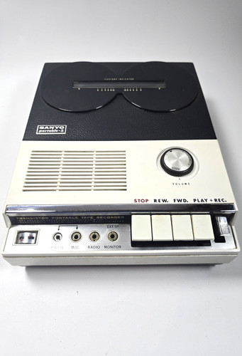 Rare sanyo portable reel - sanyo,