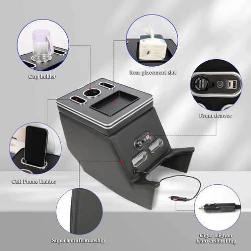 Console armrest box for - console,
