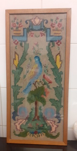 Antique french tapestry - tapestry, panel