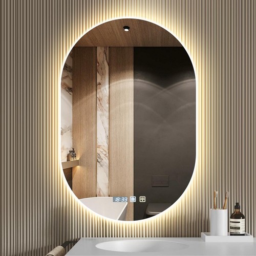 Led bathroom mirror - mirror, with