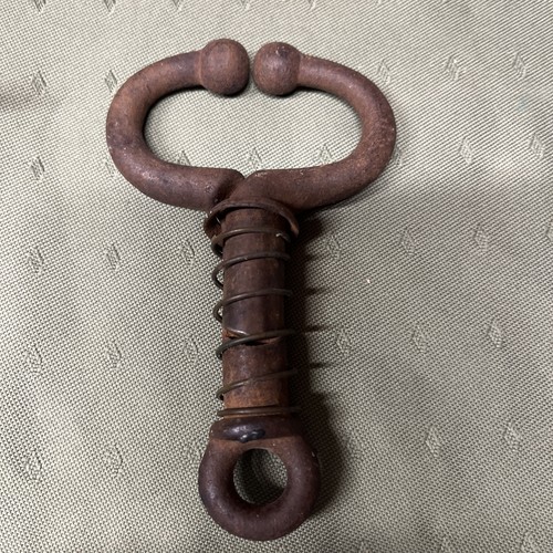 Vintage cast iron bull - cast, bull/cow
