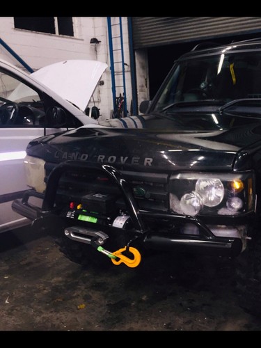 Landrover winch bumper - winch,