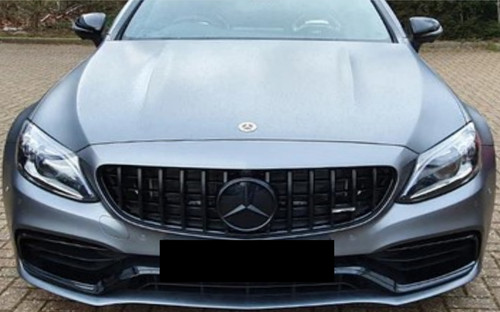 Front radiator grille emblem - front,