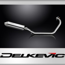 Triumph Scrambler 400X 2024-2025 Full Exhaust 320mm Tri-Oval Stainless Silencer