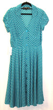 Ladies 1950s Style Poka Dot