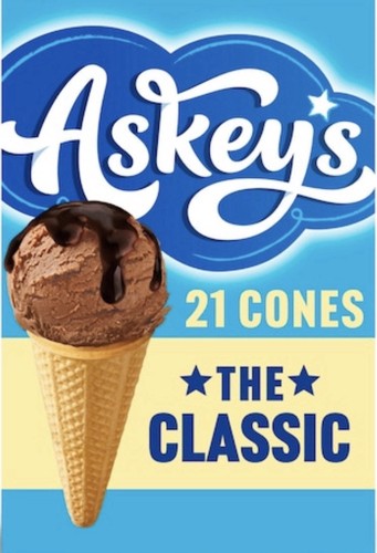 Askeys round icecream cones - askeys,