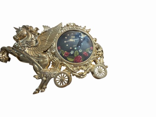 Vtg eleco plastic gold pegasus - eleco,