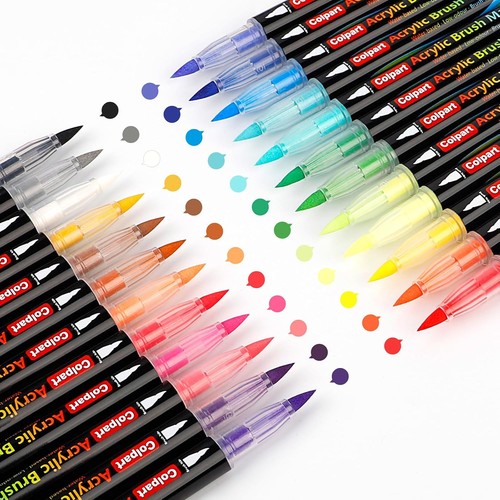Colour acrylic paint pens - acrylic,