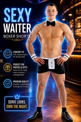 Men sexy butler waiter - men’s,