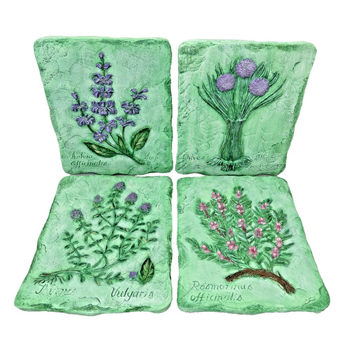 Set ceramic herb wall - ceramic,