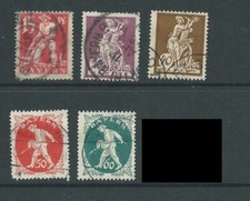 Bavaria 1920 5 values to 60pf