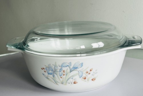 Vintage pyrex england - vintage, blue